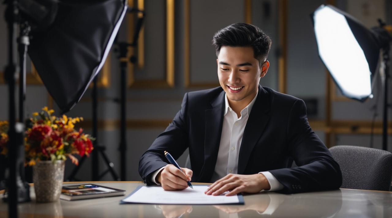 新生代演员苏晨正式签约暗网视频,开启全新艺术征程